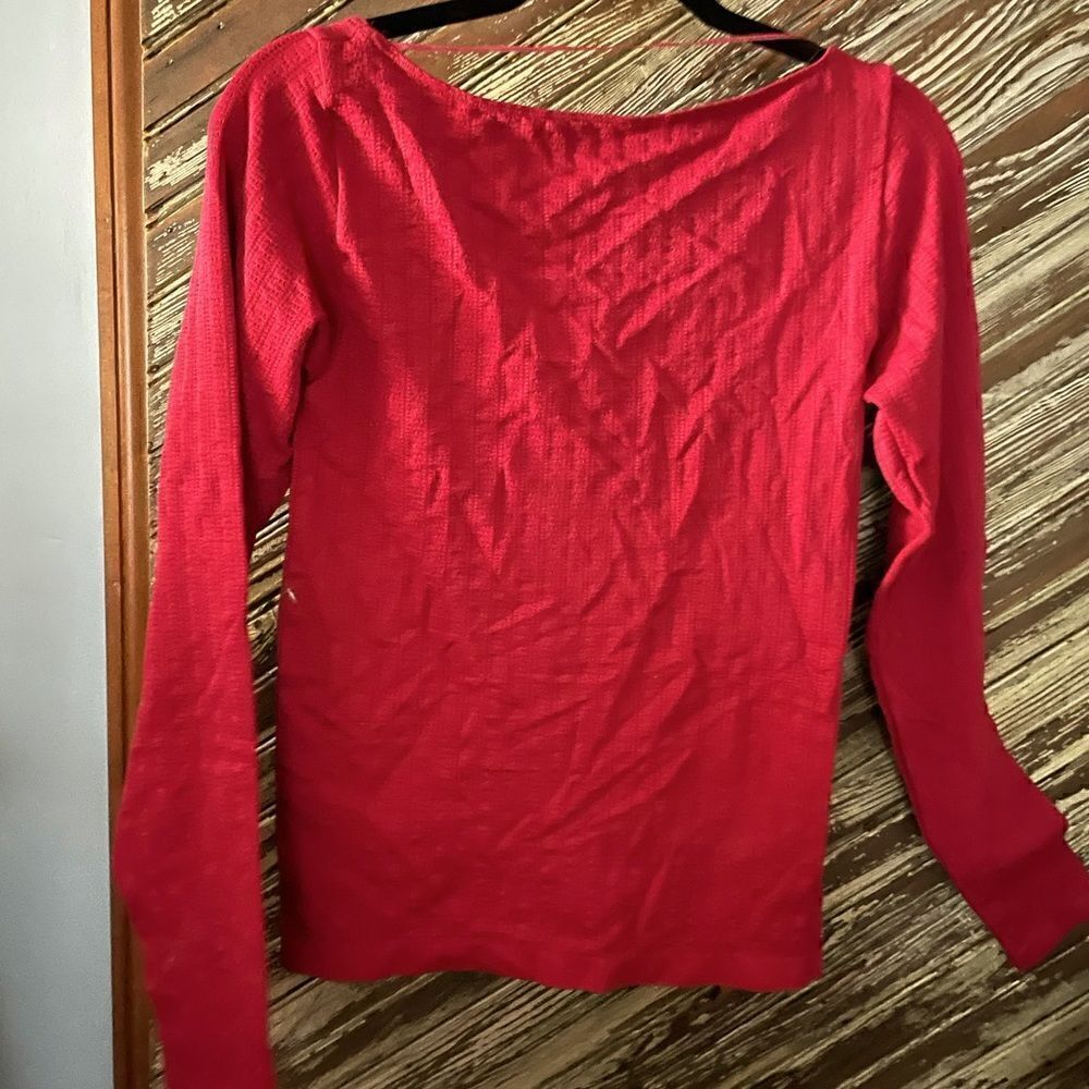 Anthropologie long sleeve stretch top NWT
